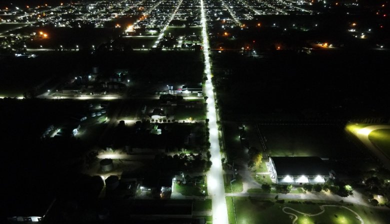 San Cayetano renovará parte de su alumbrado con  nuevas lámparas LED
